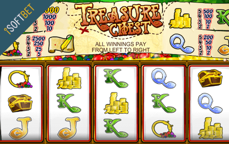 Treasure Chest slot logo