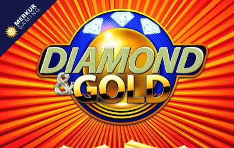Diamond &amp; Gold slot logo