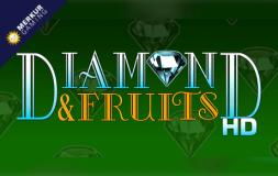 Diamond &amp; Fruits slot logo