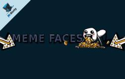 Meme Faces slot logo