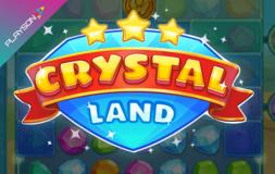Crystal Land slot logo