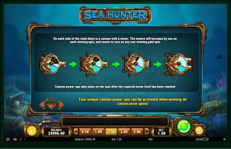 Sea Hunter Slot Machine Sea Hunter Cannon Wild Warhead Screen