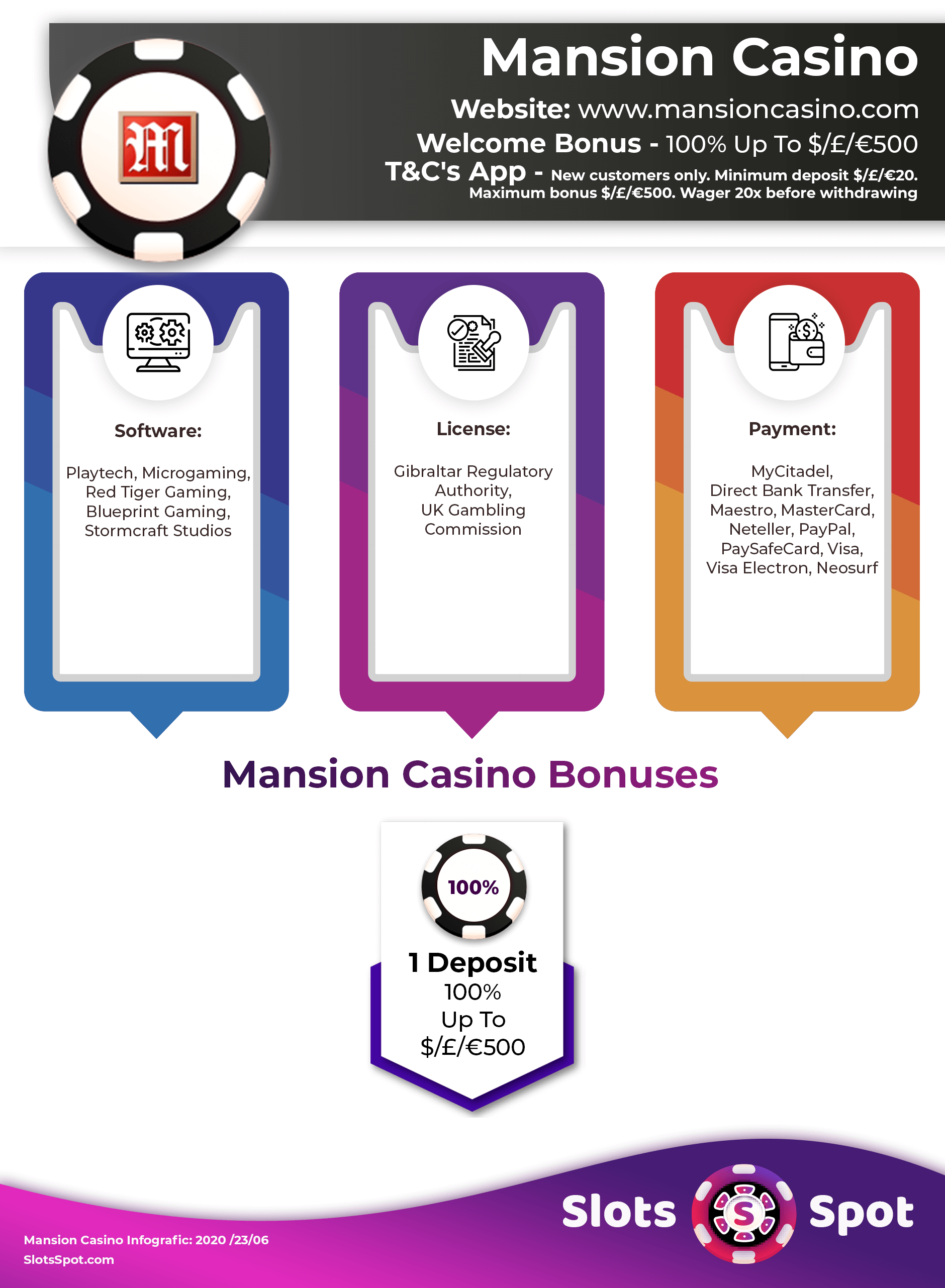 mansion casino deposit bonus code