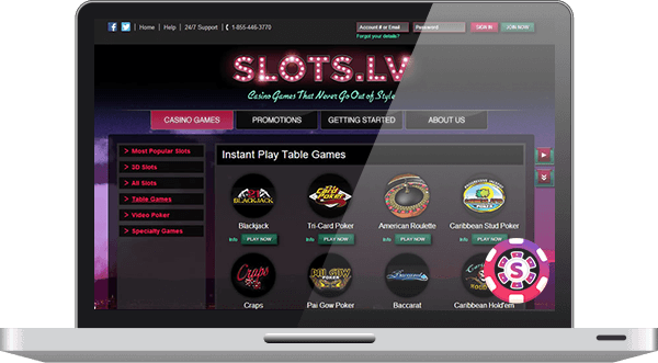 slots lv online casino about