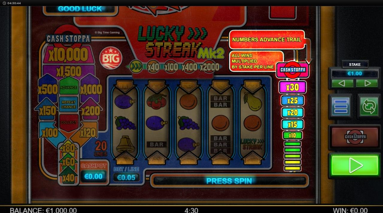 Lucky Streak Mk2 slot play free