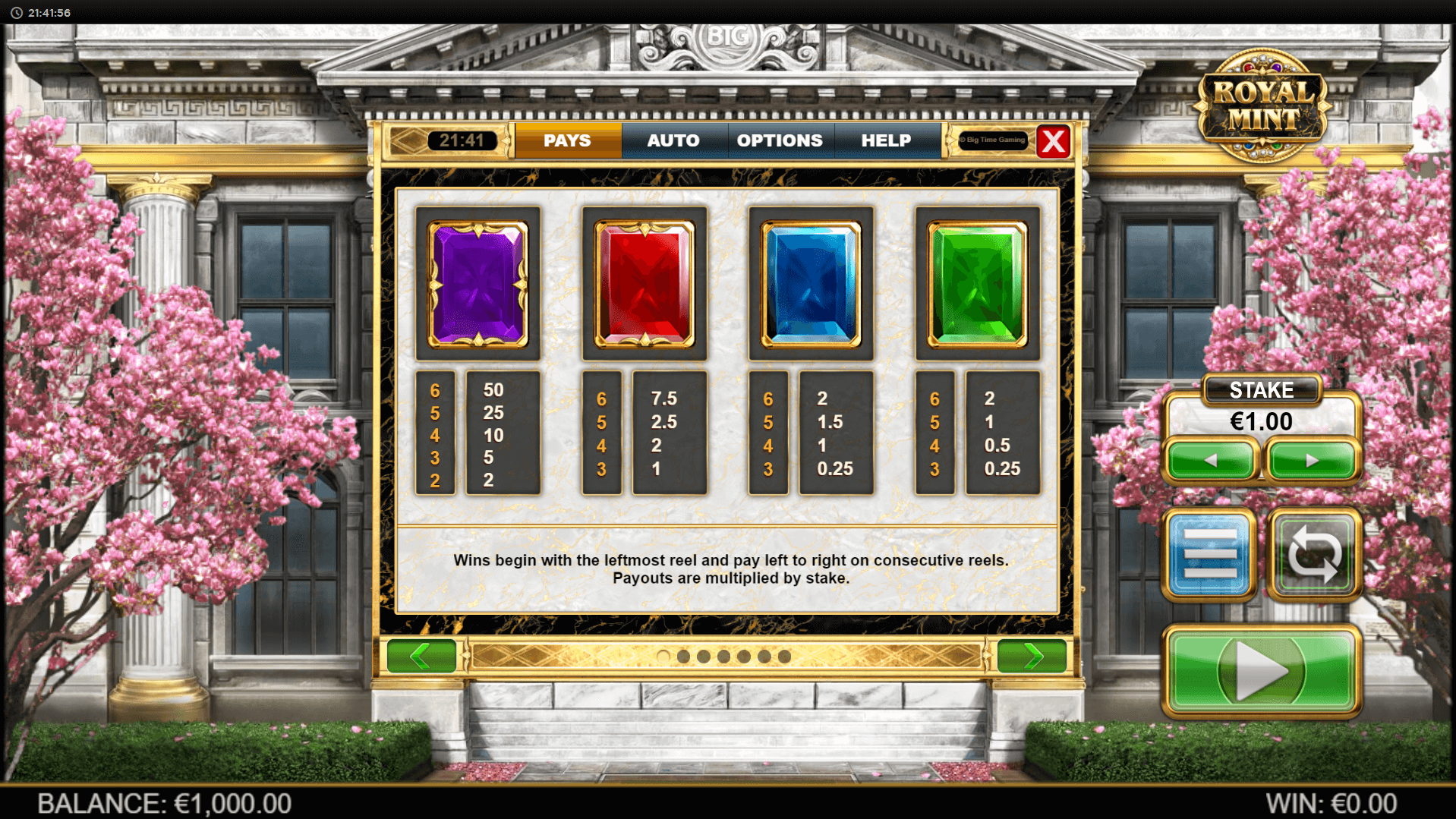 Royal Mint Megaways Slot Machine