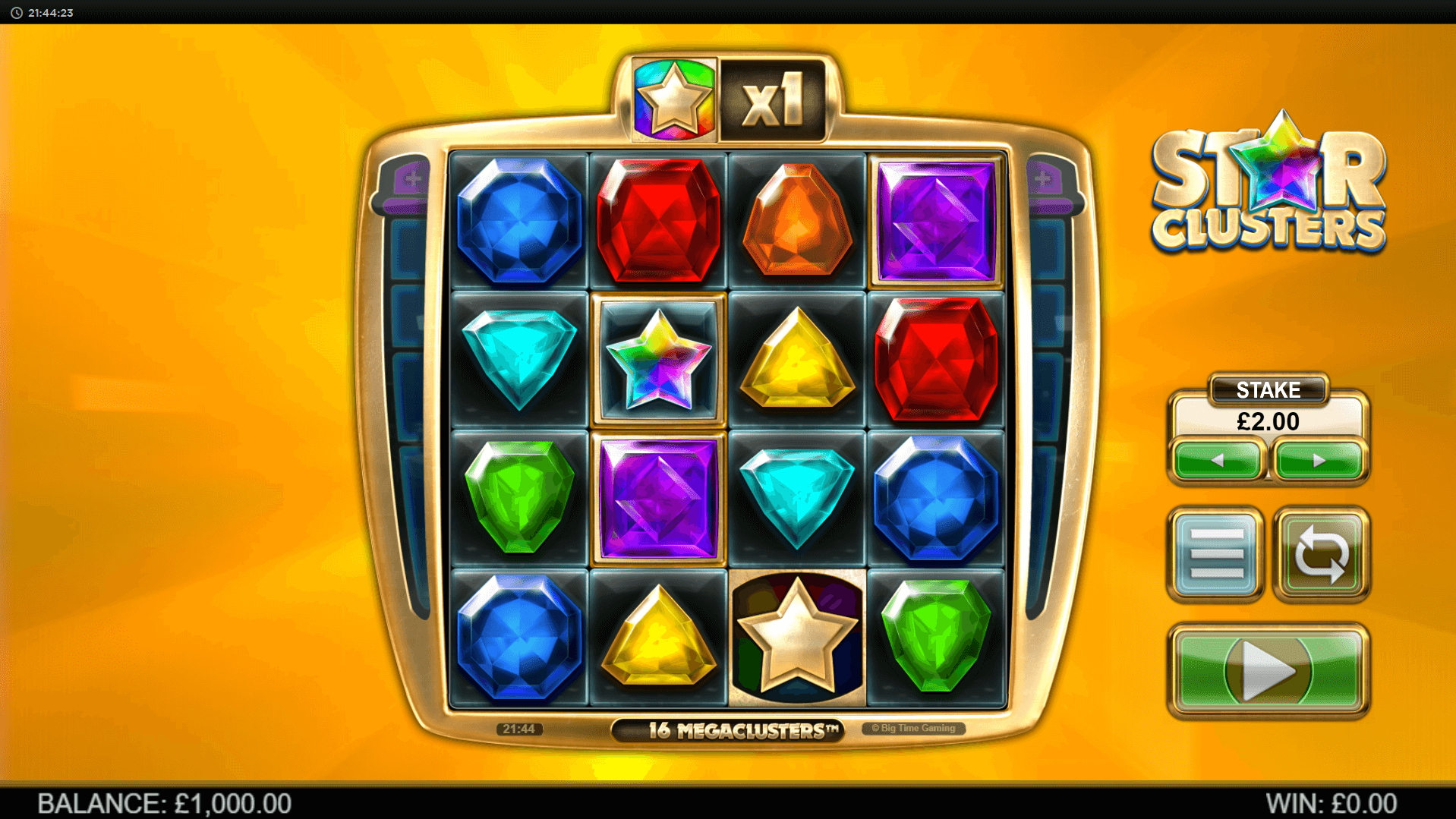 Star Clusters Megaclusters slot play free