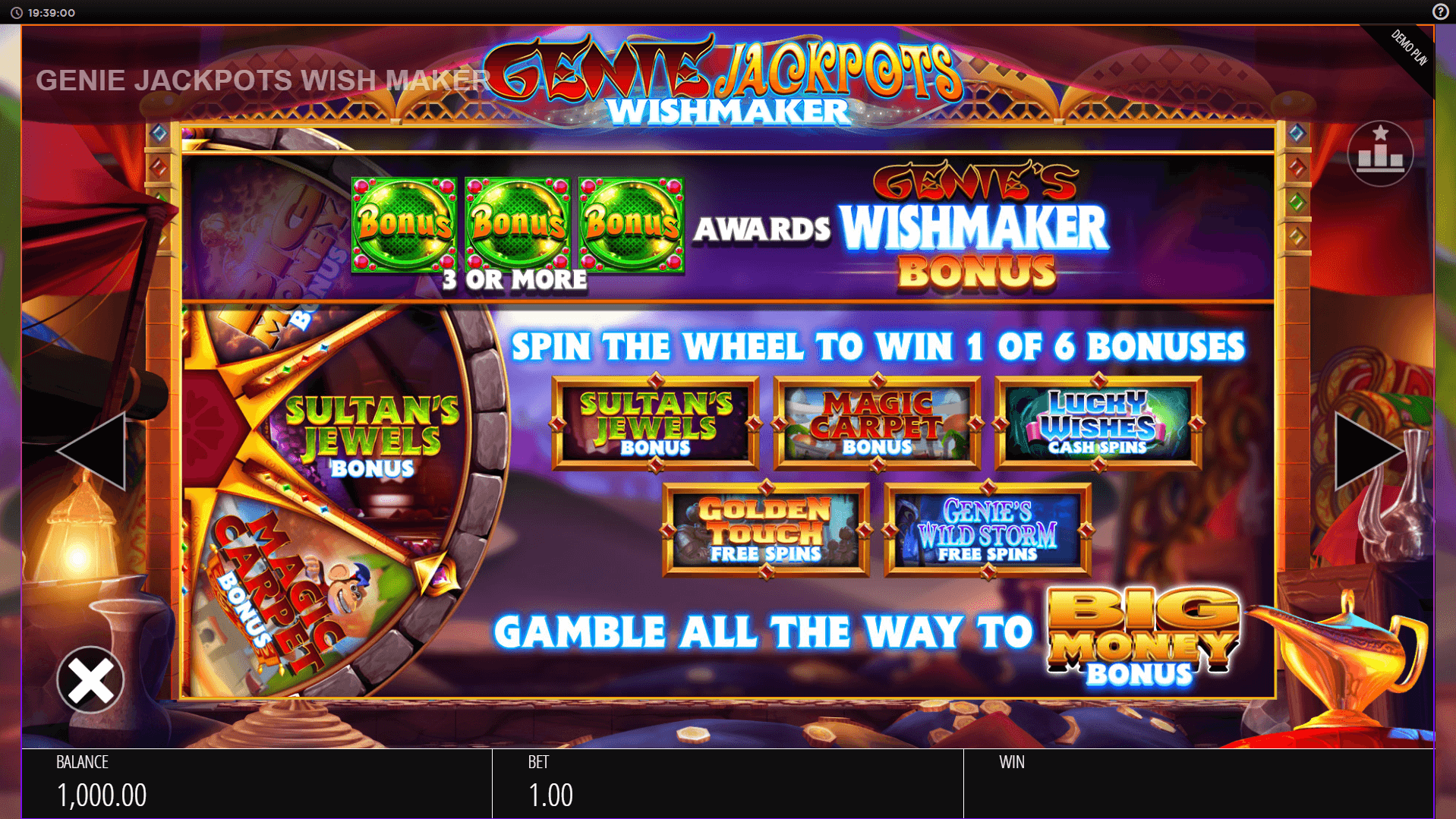 wild fury jackpots slot machine
