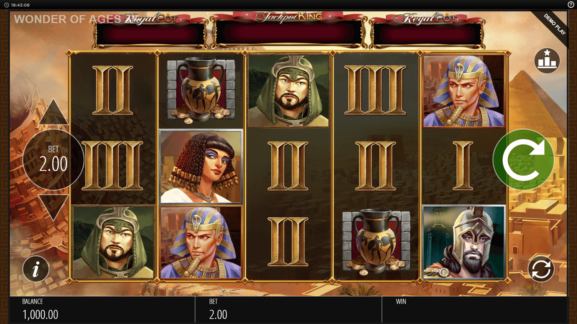 Wonder of Ages slot play free