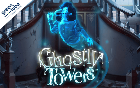 Ghostly Towers slot machine logo by Greentube