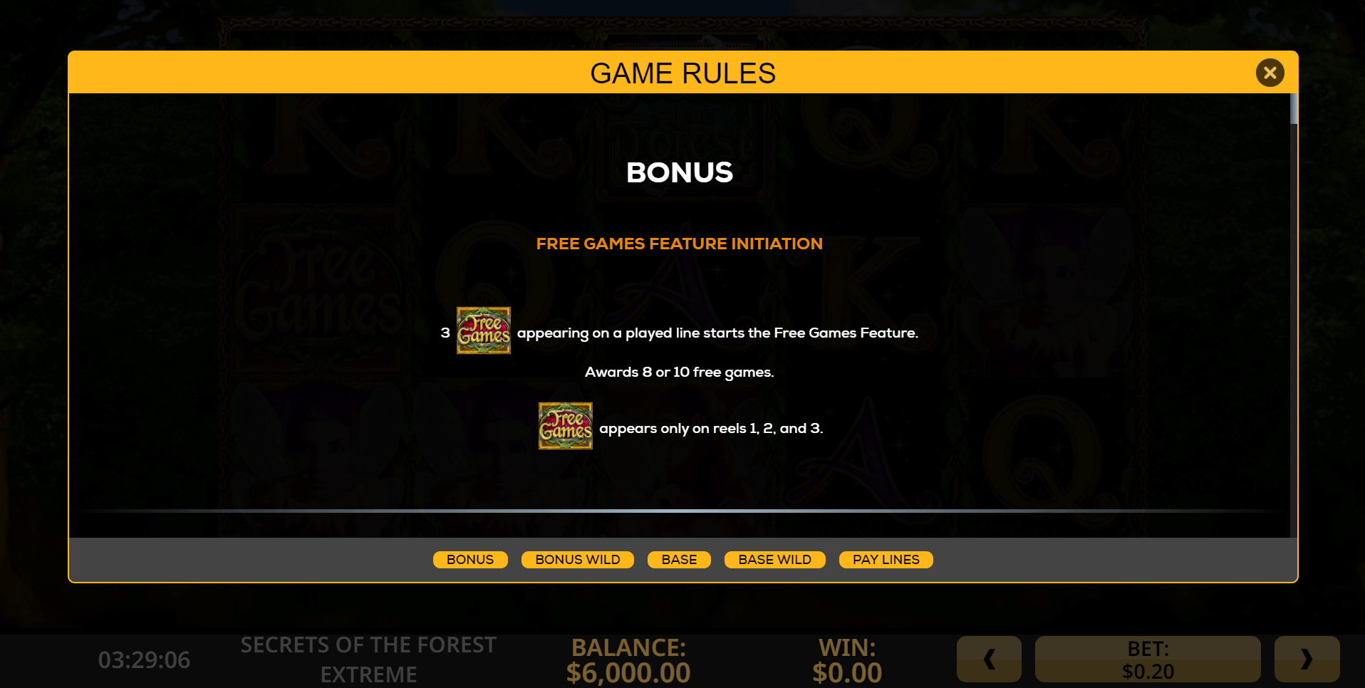 secrets of the forest slot machine app