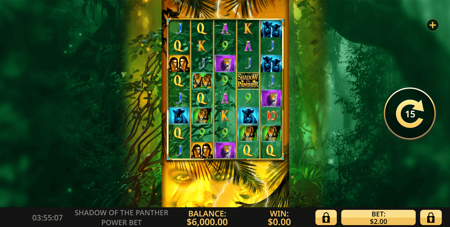 Shadow of the Panther Power Bet slot play free