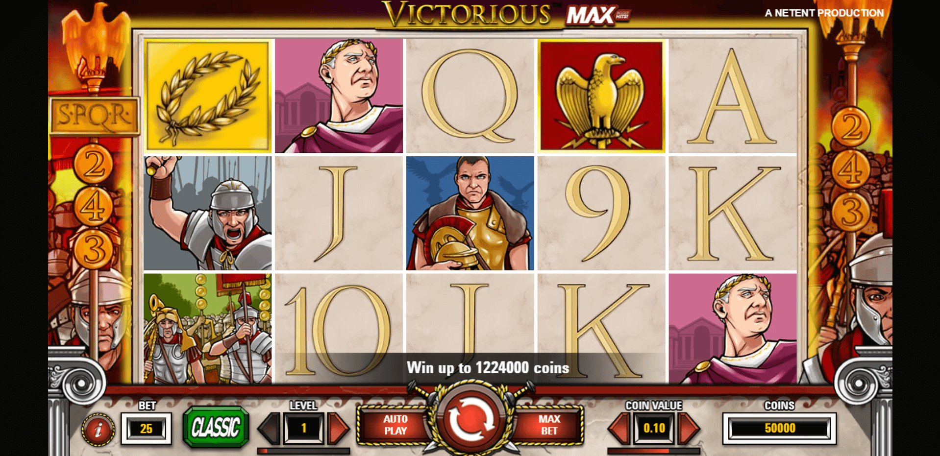 Victorious MAX slot play free