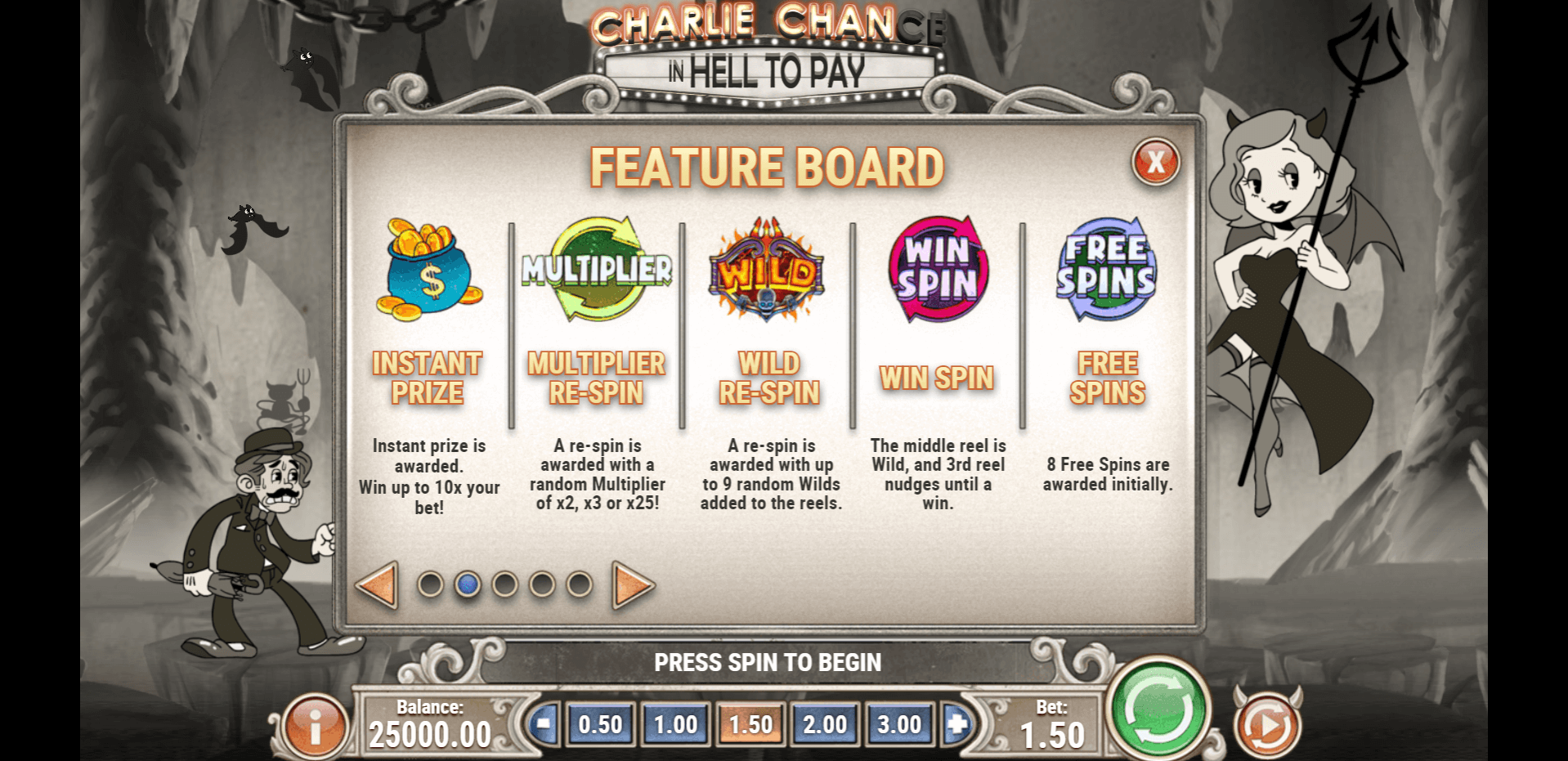 Charlie Chance Slot Machine