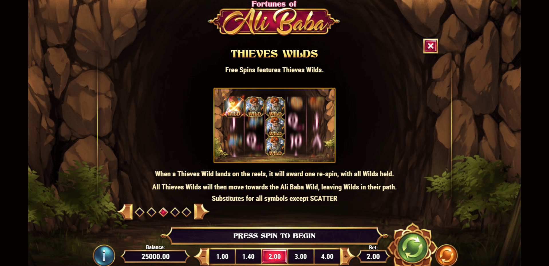 fortunes of alibaba slot