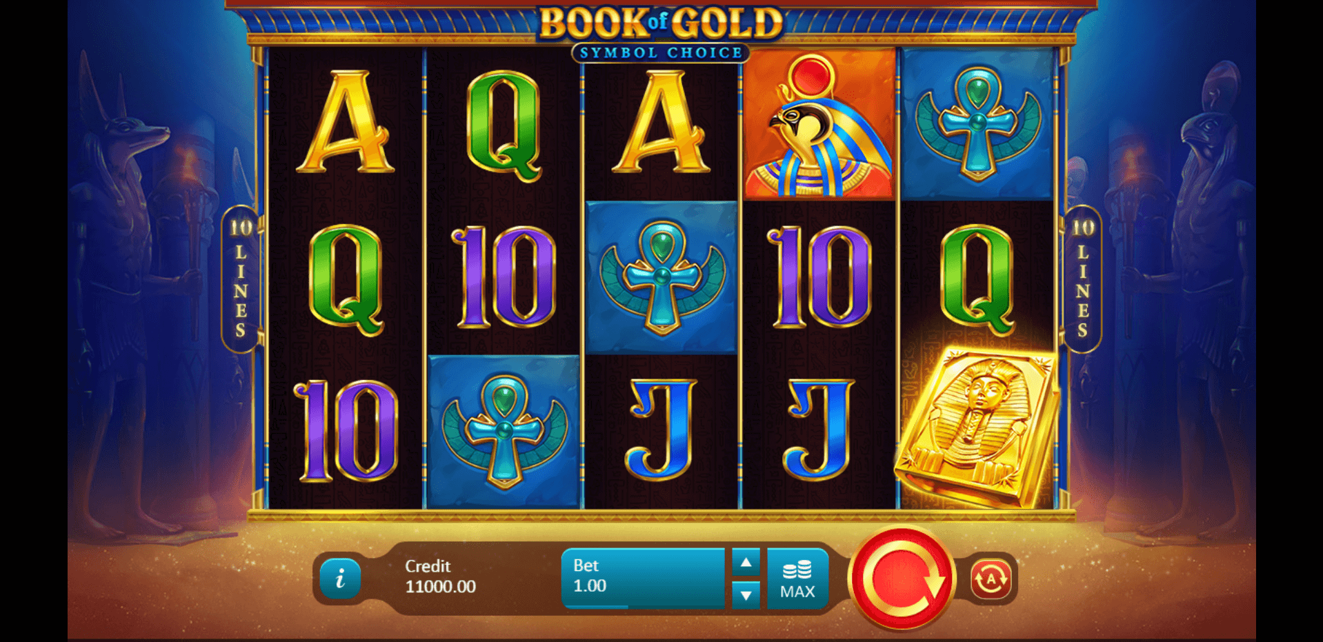 Book of Gold Symbol Choice slot play free