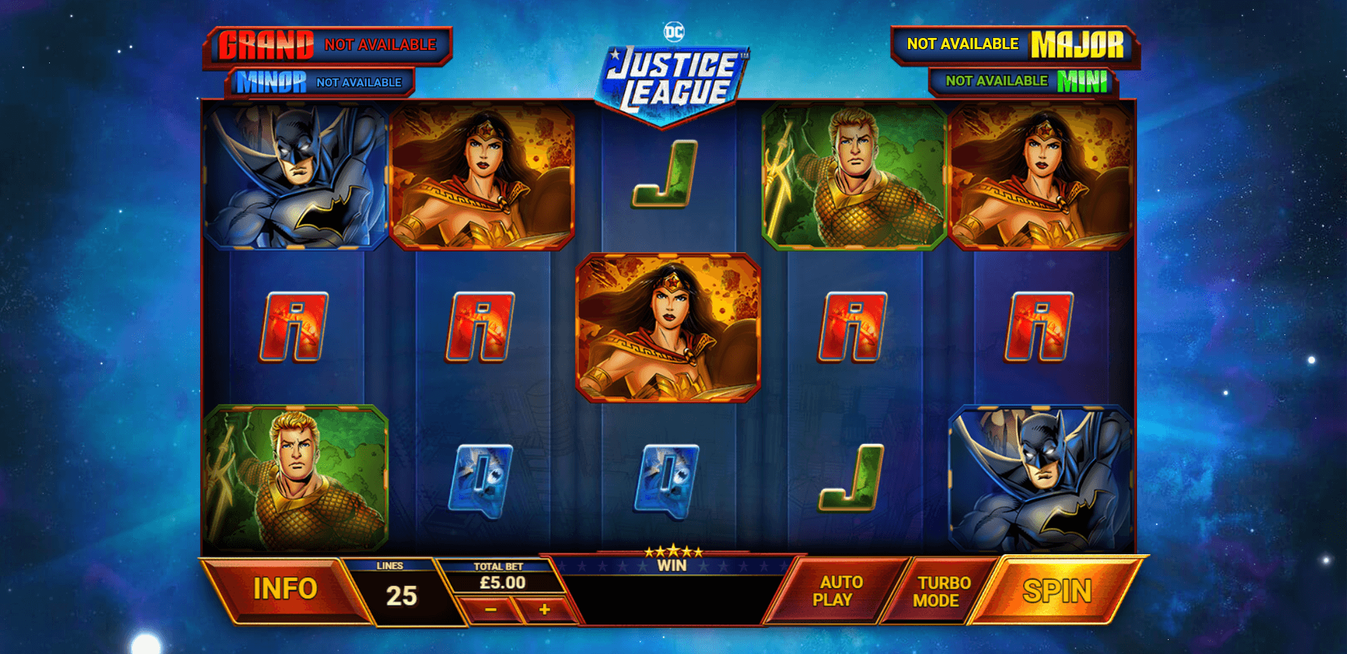 Justice League Comic slot play free