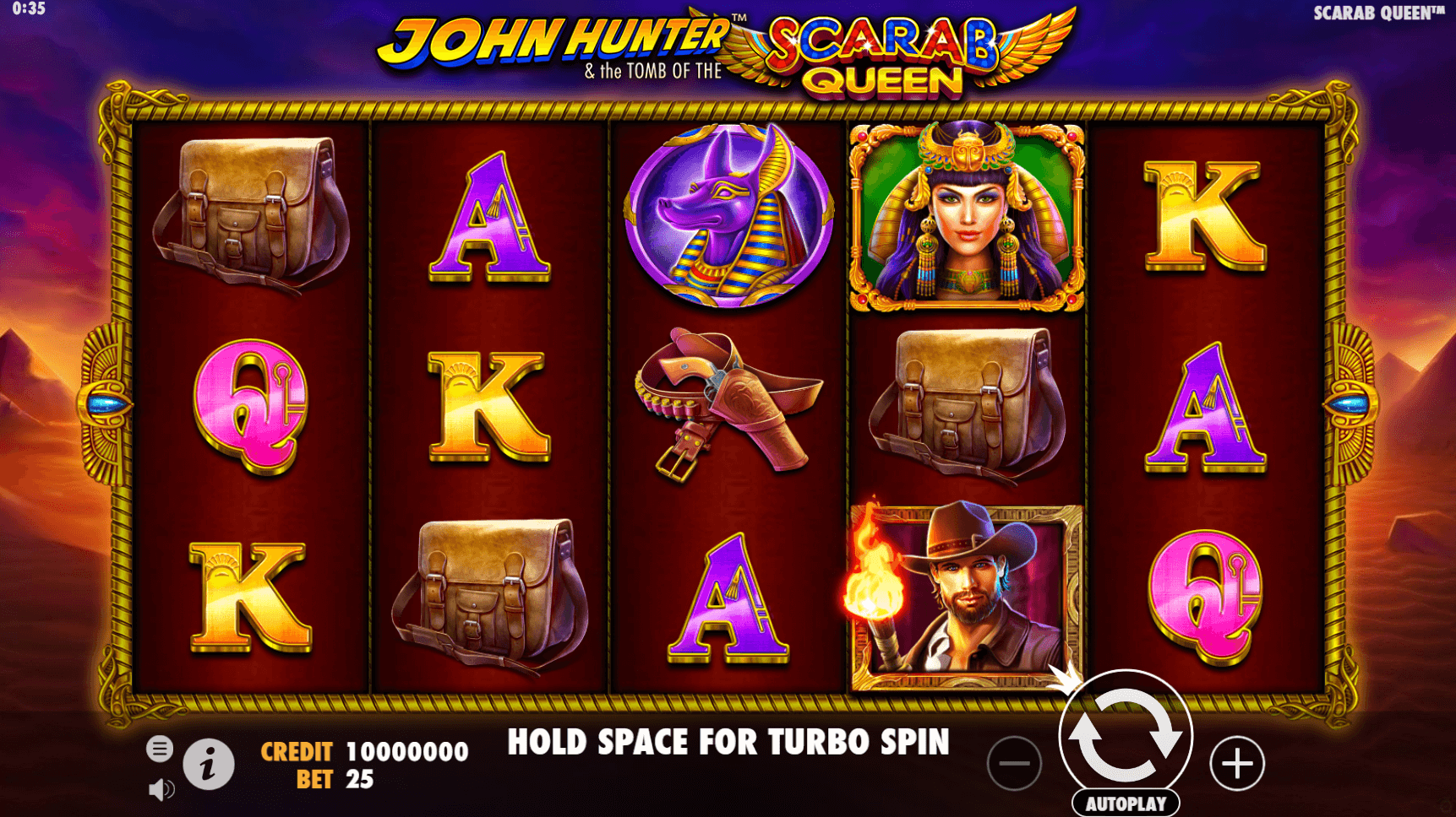 John Hunter Tomb of the Scarab Queen slot play free
