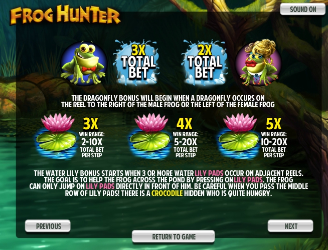 Frog Hunter Slot Machine