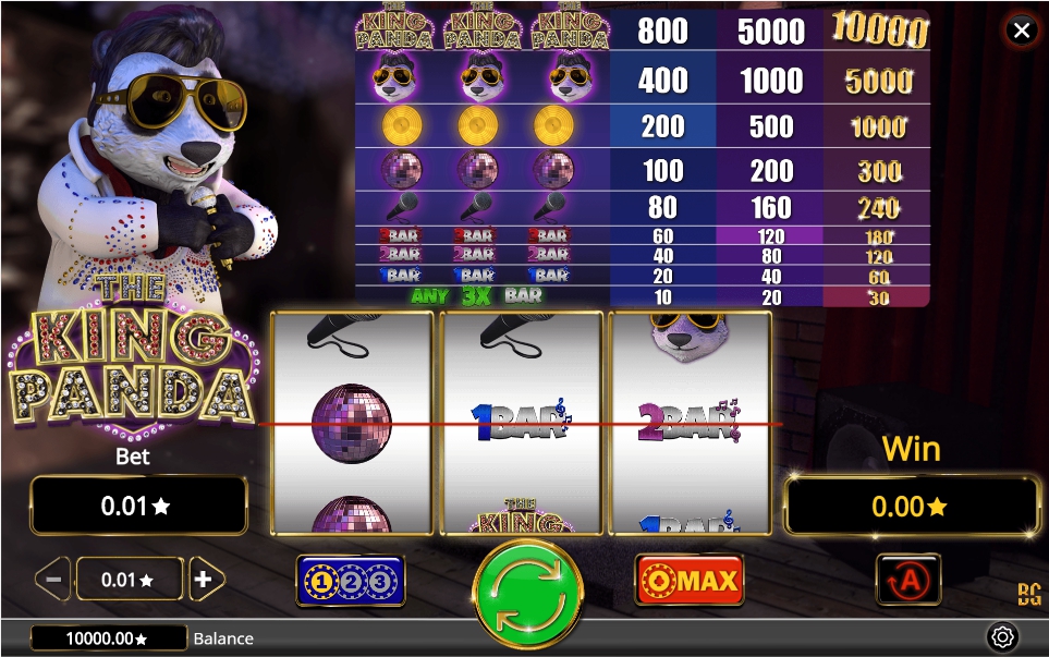 panda king slot machine