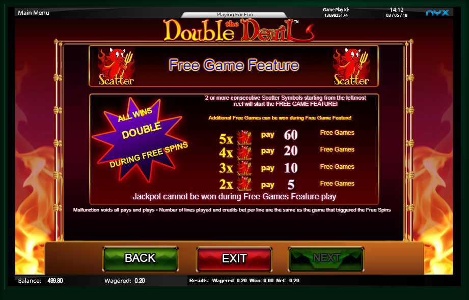 Double Devil Slot Machine Online