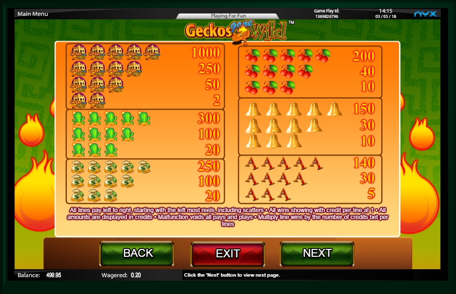 Geckos Gone Wild Slot Machine ᗎ Play FREE Casino Game Online by