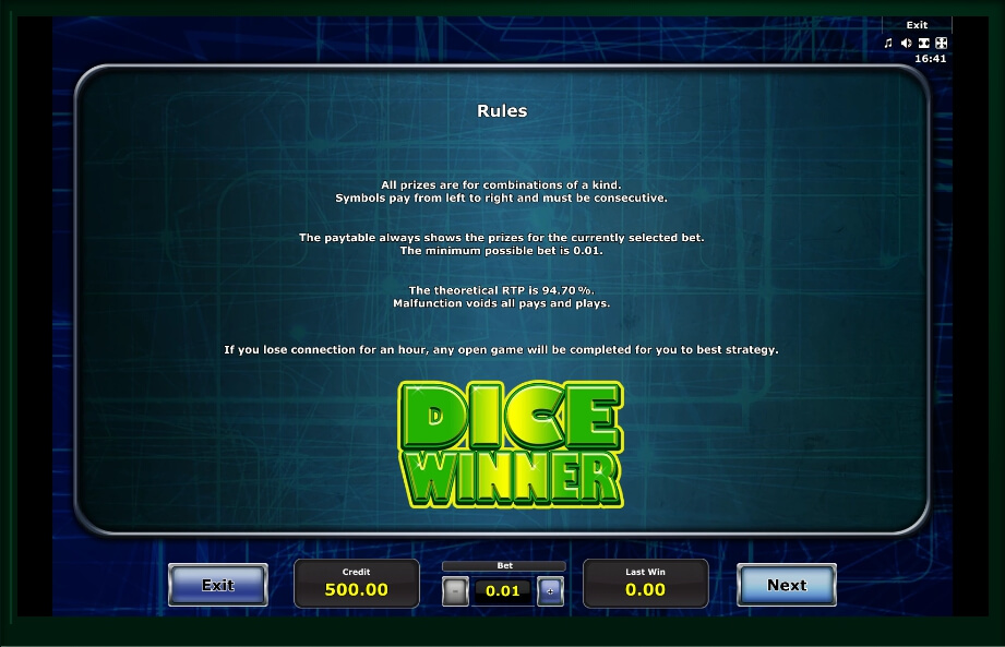 slot machines online dice winner