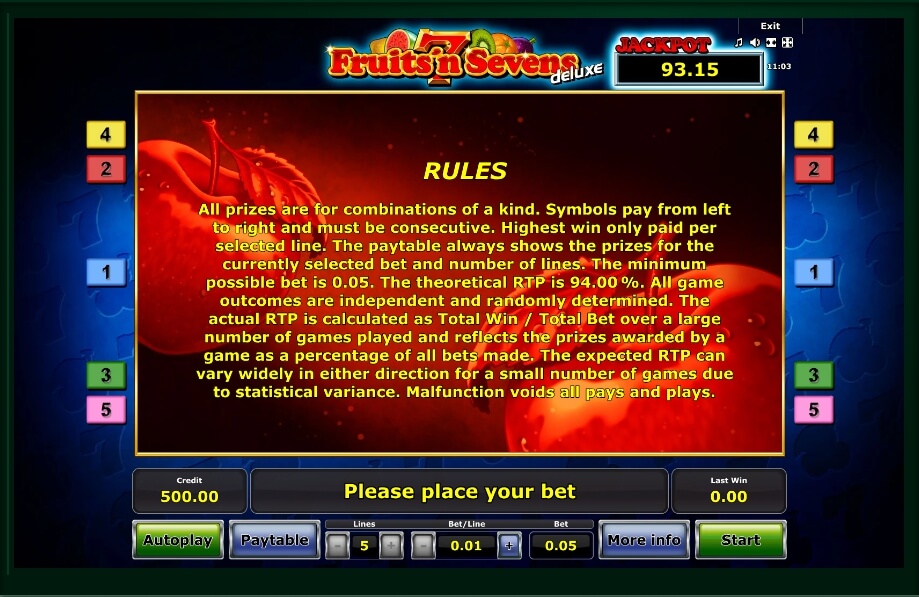 slot machines online fruitsn sevens deluxe