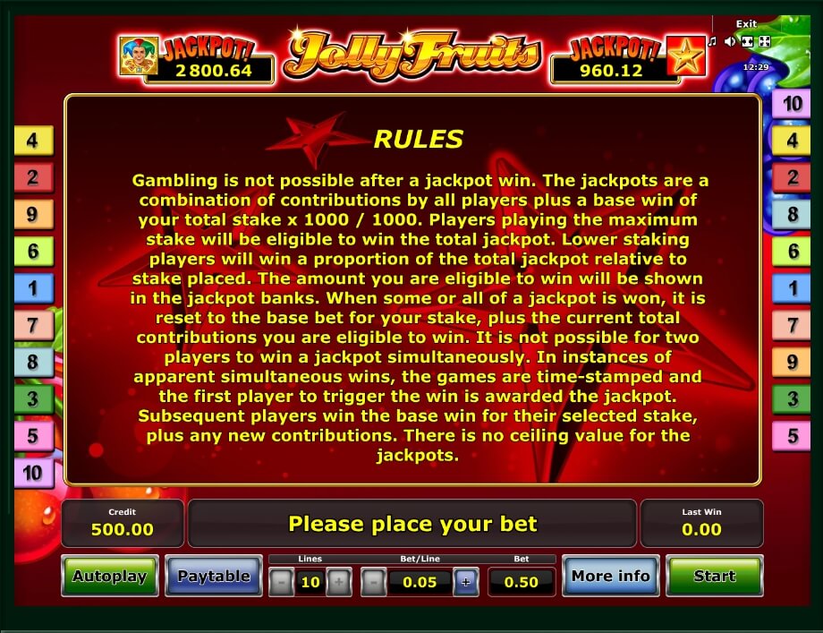 Joker slot game