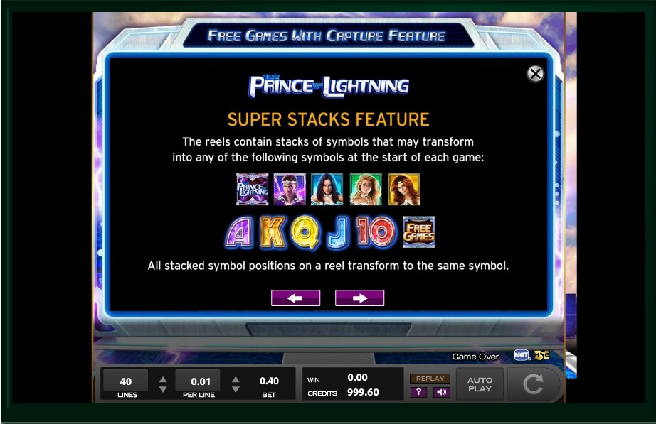 Play The Prince Of Lightning Slot Machine Free With No Download