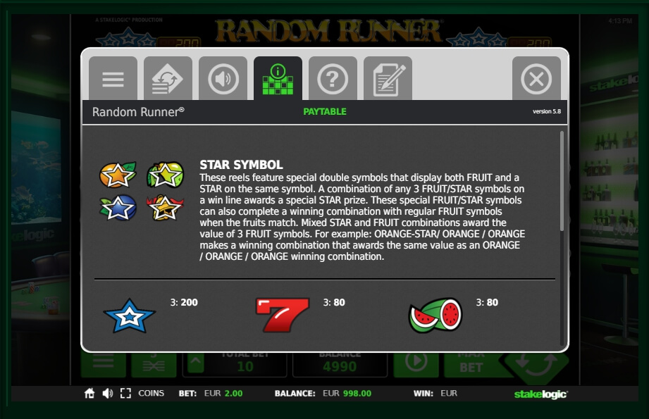 Online casino random runner questions