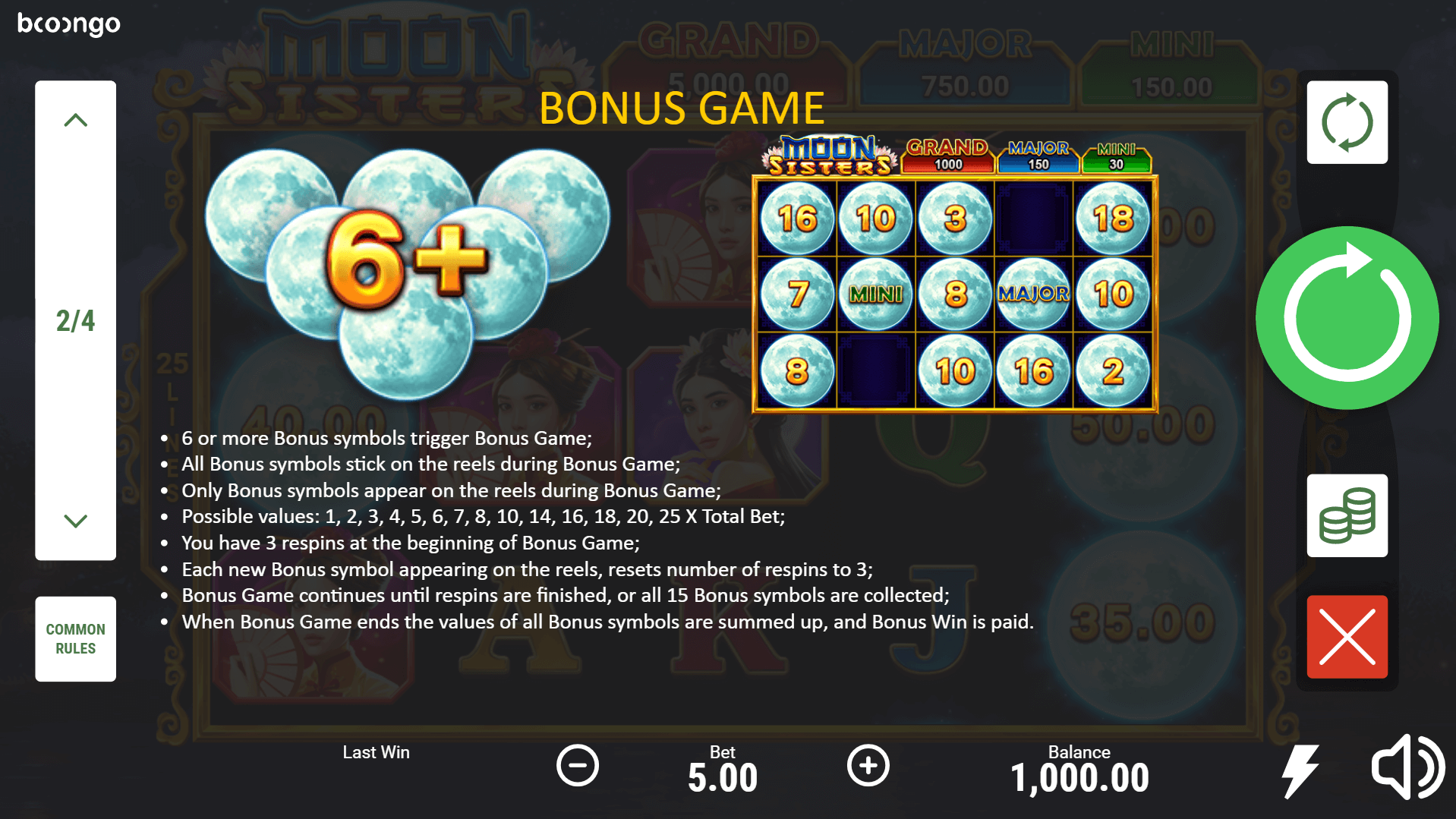 Moon Sisters Slot