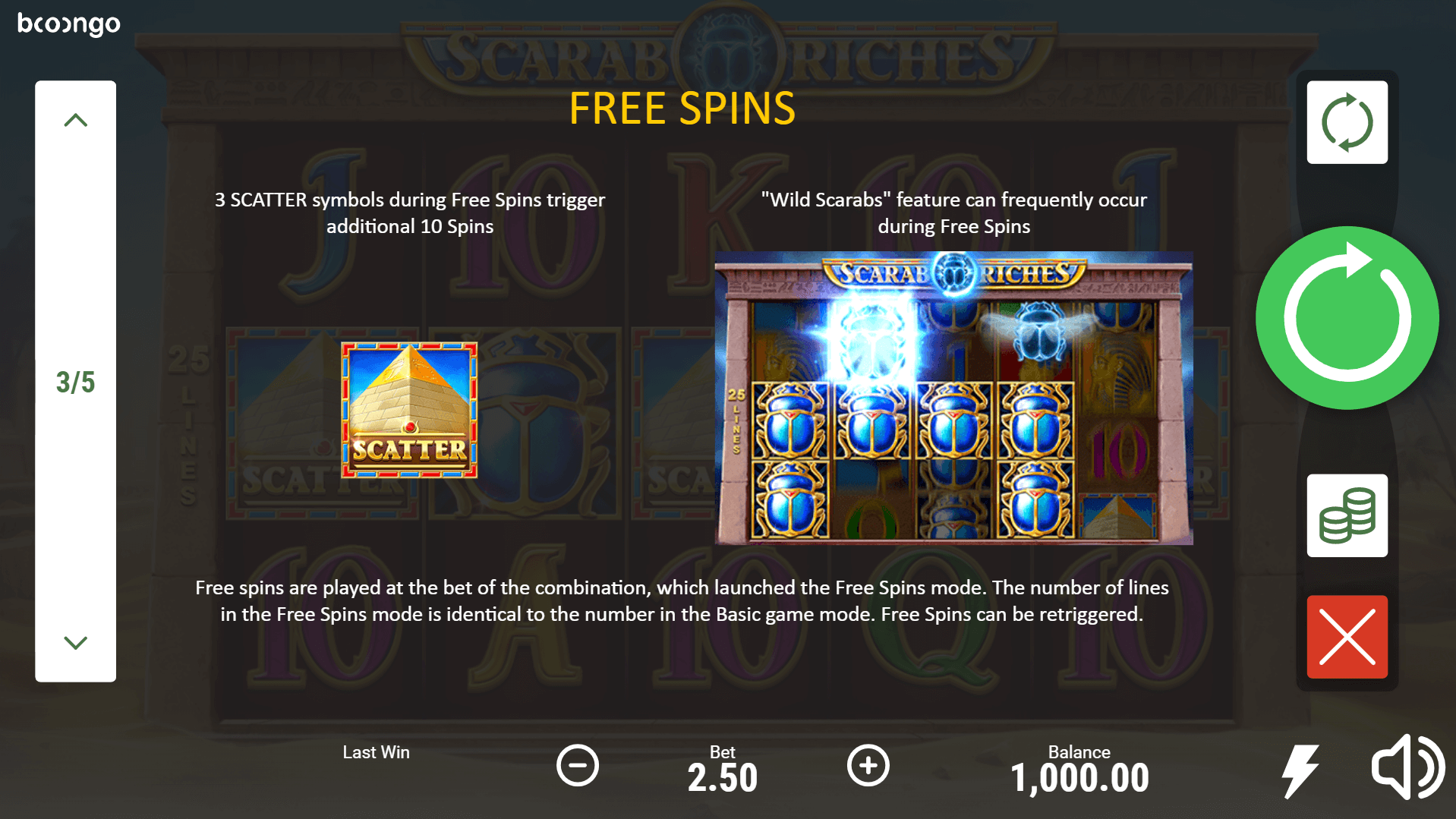 Scarab riches slot