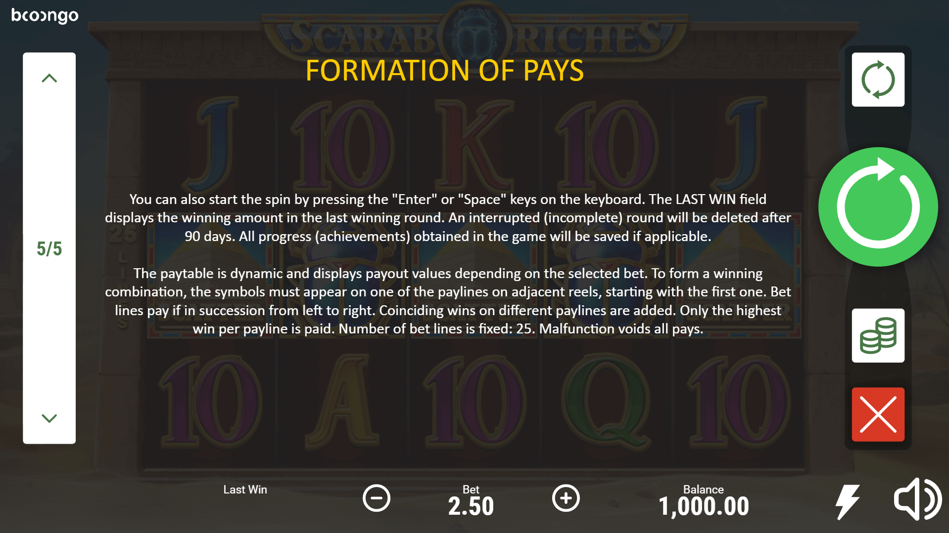 Scarab Riches Slot Machine