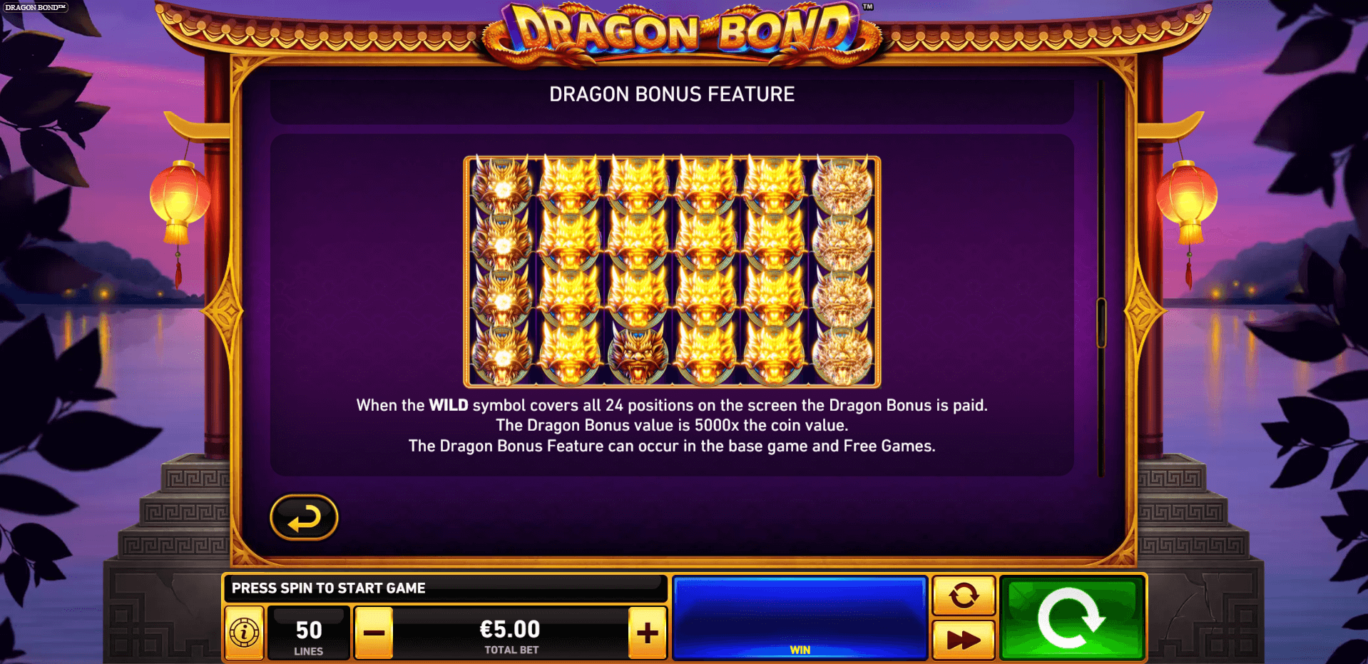 Dragon Bond Slot Machine