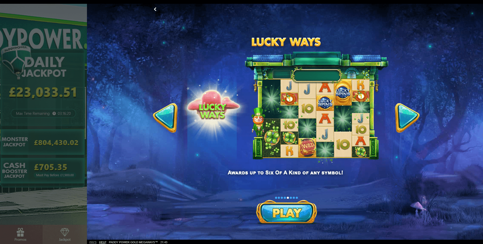 Paddy Power Slots For Free
