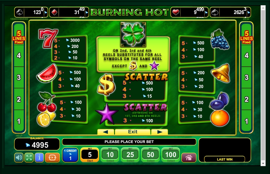 slot machines online burning wild