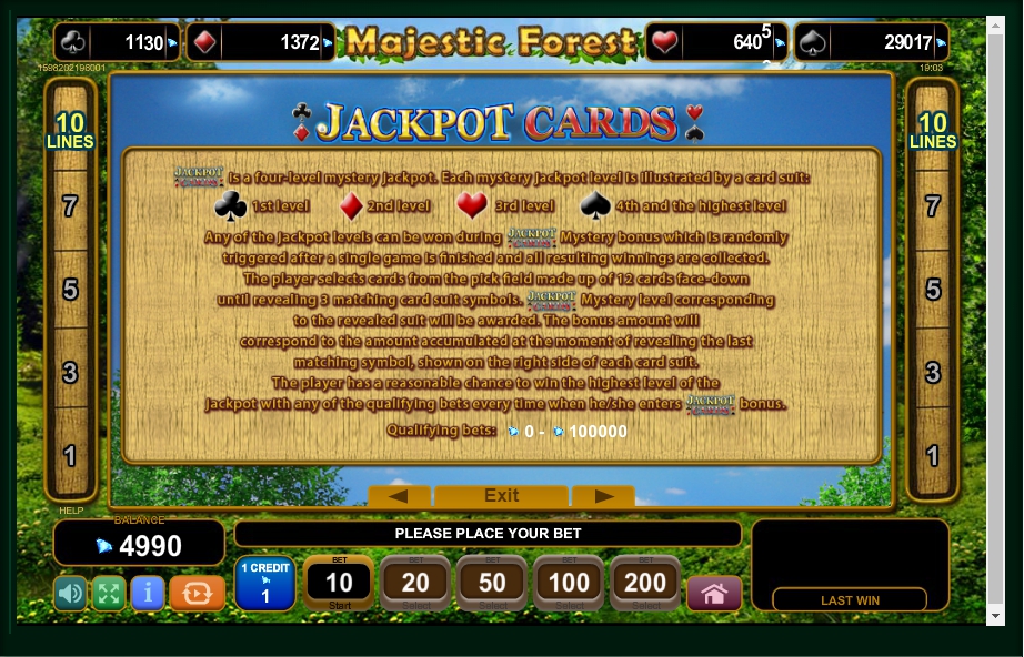 secrets of the forest slot game
