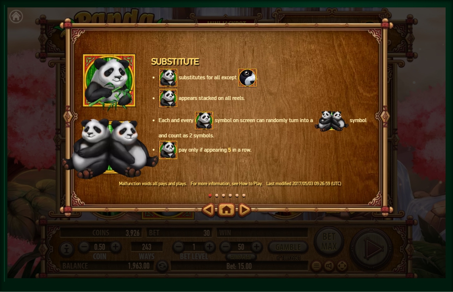 panda slot machine
