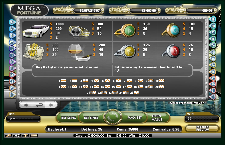 Mega Fortune Online Slot