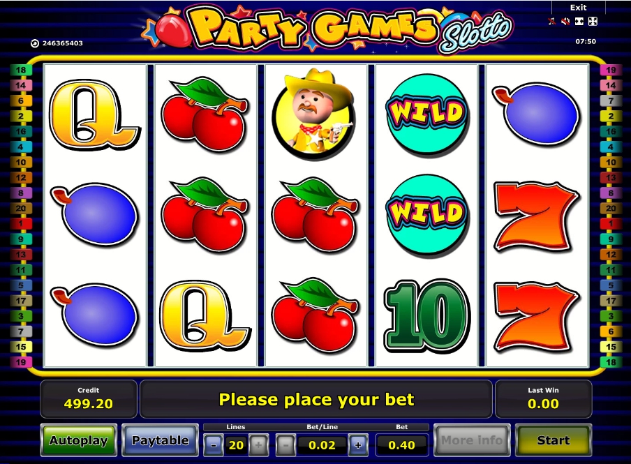 Funny Fruit Gambling Machine