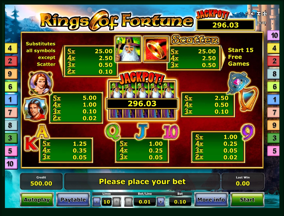 Rings of Fortune Free Online Slots gta v online slot machines 
