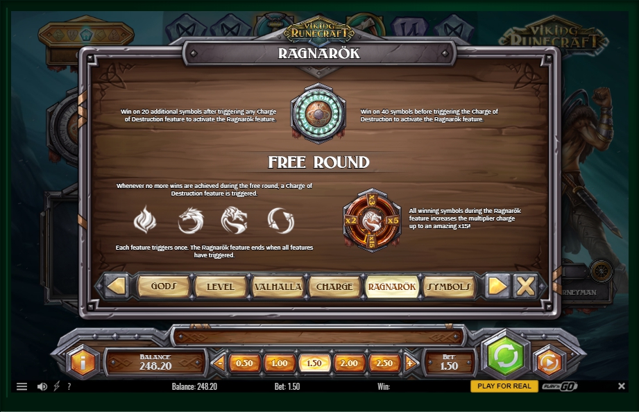Viking Runecraft No Download Slot