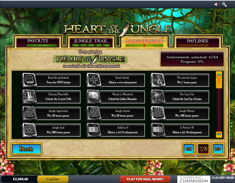 Heart of the Jungle Slot Machine