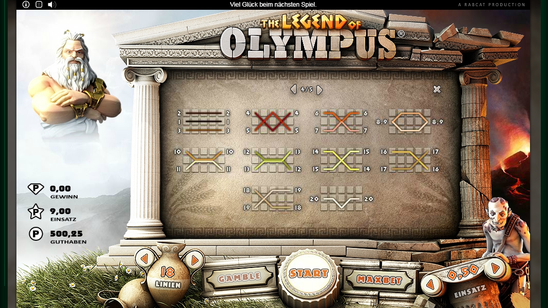 Play The Legend Of Olympus Free With No Download