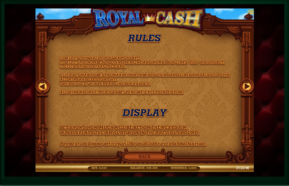 Royal spins online casino