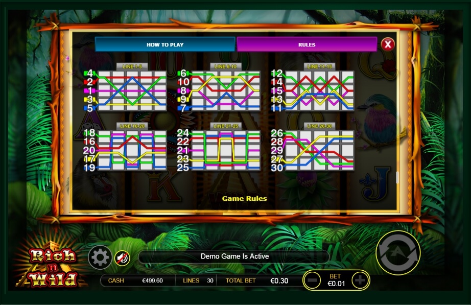 Wild Fire Riches Slot Machine