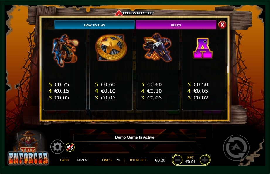 ainsworth game technology slot machine