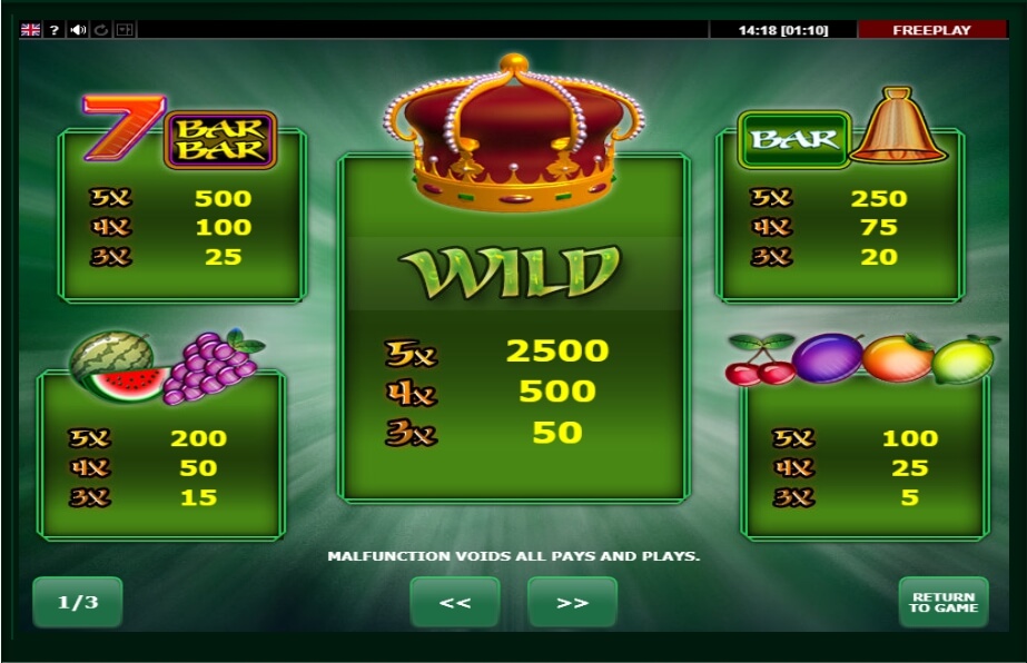 Kings Crown Slot Machine