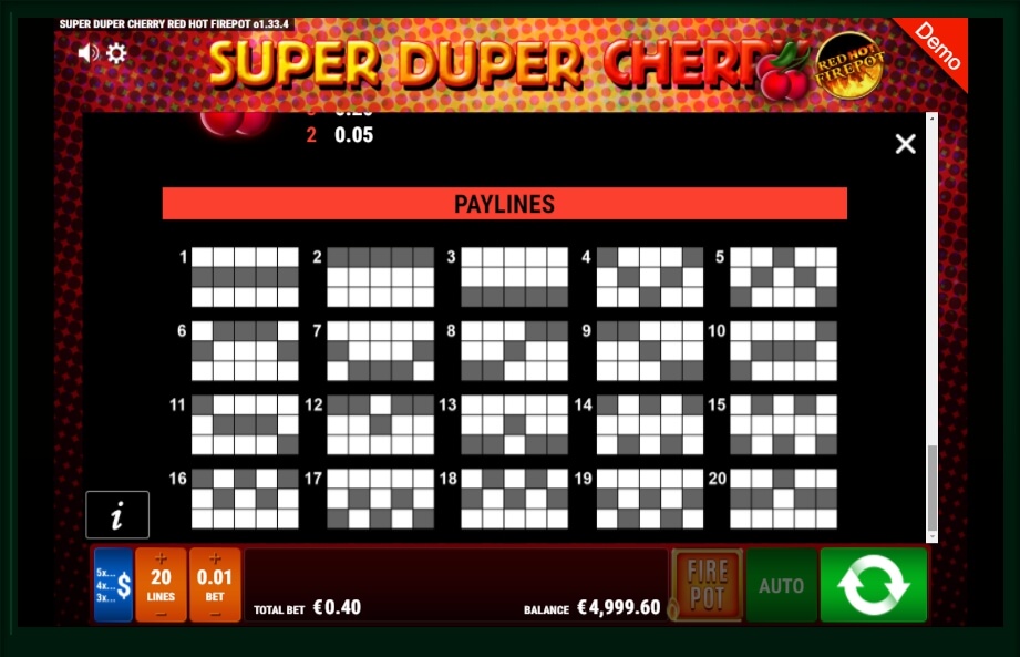 Cherry 96 slot machine